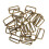 20 Pieces Metal Adjustable Buckle Connector for Bag Strap 25x16x2.8mm 1