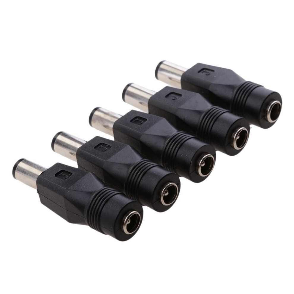 5Pieces Dc Power Adapter 7.4X5.0mm Male Plug To 5.5X2.1mm Female Jack 6901423383630