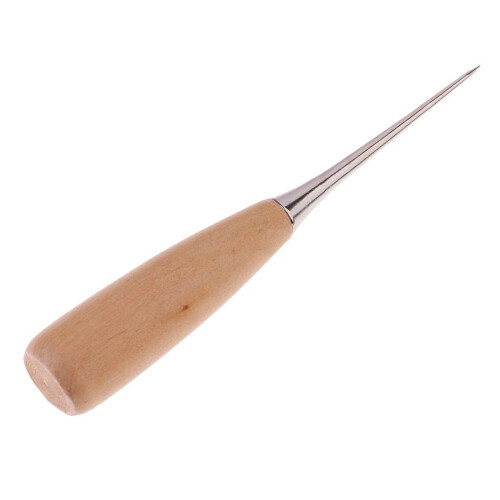 Professional Wood Handle Leather Craft Stitching Awl Sewing DIY Leathe