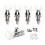 5 Pieces Banjo String Tuning Pegs Tuners Machine Heads with Bushing Sp 2