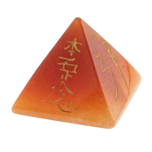 Pyramid Crystal Energy Stone Metaphysical Reiki Healing Gemstone Gift