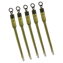 5pcs Carp Fishing Connector Swivels PVA Tube Bag Stems Solid Bag Inser