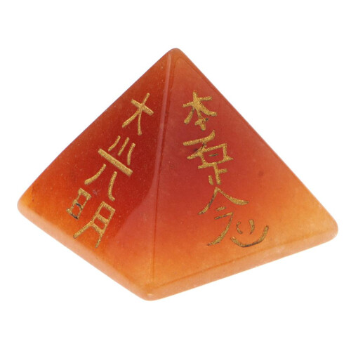 Pyramid Crystal Energy Stone Metaphysical Reiki Healing Gemstone Gift 1