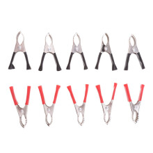 10 Pieces 75mm Insulated Testing Alligator Crocodile Clips
