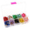 A Box of 300 Pieces Assorted Color Drawing Pins Push Pins Office Thumb 1