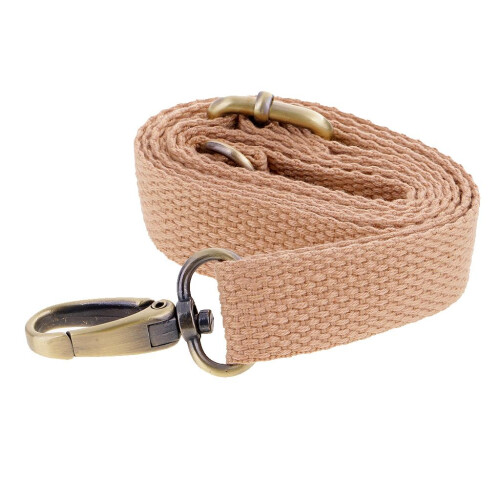Canvas Bag Handle Shoulder Bag Strap Replacement Bag Accessories Khaki 2