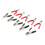 10 Pieces 75mm Insulated Testing Alligator Crocodile Clips 2