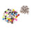 50 Sets Metal Star Pentagram Stud Rivet Spike Punk Screw for Leathercr 1