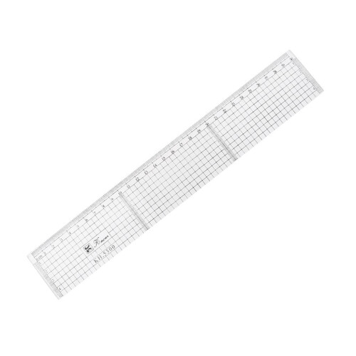 Clear Acrylic Drawing Grid Ruler Template for Drawing Anime Supplies 3