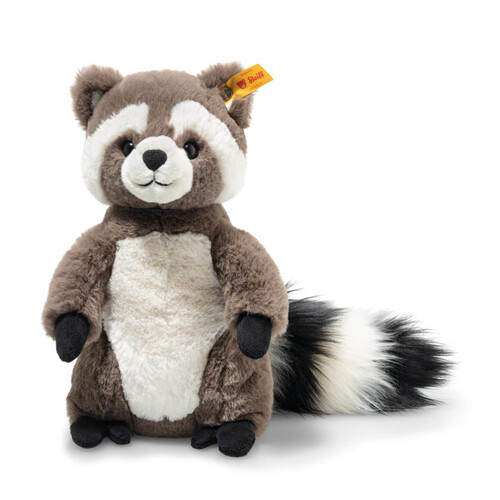 Steiff Pedro racoon, light grey