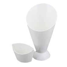 Snack Cone Stand + Dip Holder For Fries Chips Finger Food Sauce Vegeta