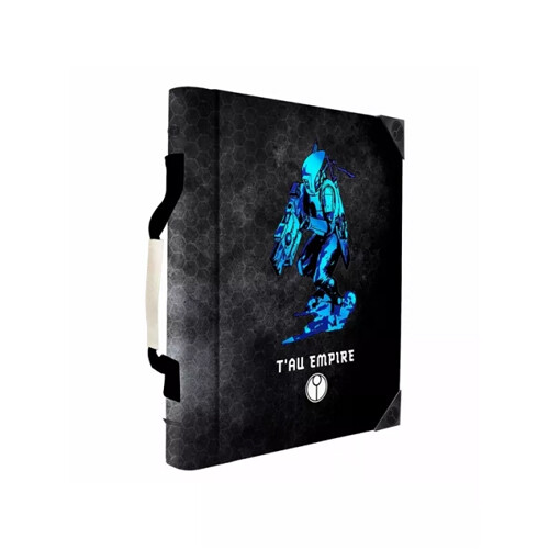 Asmodee T'au Empire Codex Aligned Codex Book Folio - Debossed & Printed: Warhammer 40,000 - Board Game