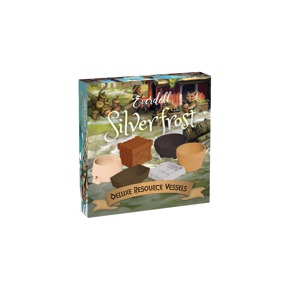 Asmodee Everdell: Silverfrost Deluxe Resource Vessels