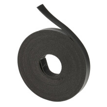 5 Meters Long DIY Crafts Leather Strap Strip 15mm Wide Black