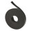5 Meters Long DIY Crafts Leather Strap Strip 15mm Wide Black 1
