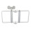 Metal Squeezer for Aluminum Tube Toothpaste Cosmetics Paint Dye Hand 3