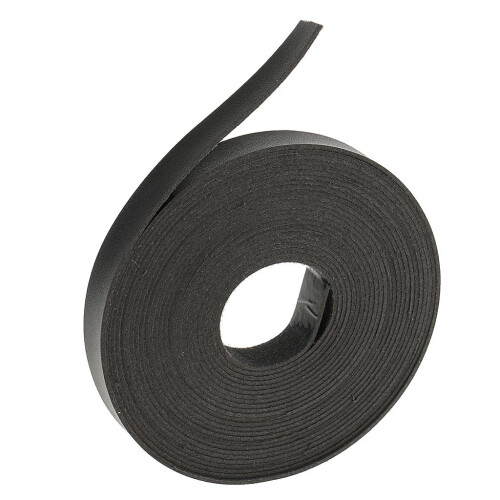 5 Meters Long DIY Crafts Leather Strap Strip 15mm Wide Black 2