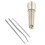 Copper Handle Sewing Awl with 3 Needles Hand Stitcher Shoe Repair Tool 3