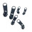 6 Pieces/Set Zip Puller Zipper Sliders Replacement Head Zipper Repair 2