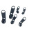 6 Pieces/Set Zip Puller Zipper Sliders Replacement Head Zipper Repair 3