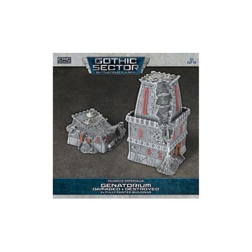 Asmodee Scholam Damaged & Destroyed: Gothic Sector Mundis Imperialis - Board Game