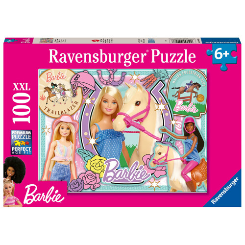 Ravensburger Barbie Puzzle - 100 Pieces XXL - Jigsaw Puzzle