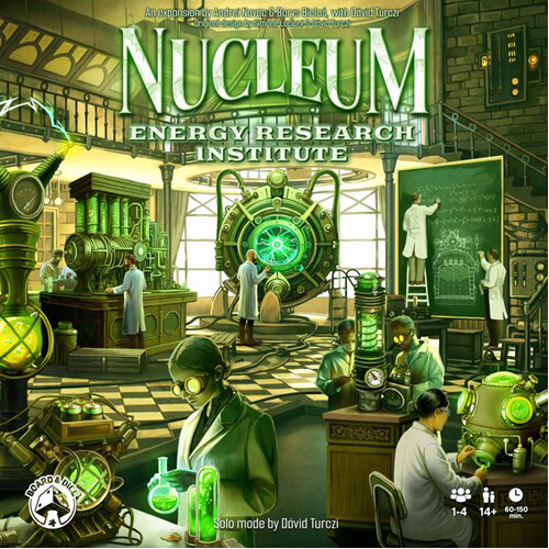 Asmodee Nucleum: Energy Research Institute - Board Game