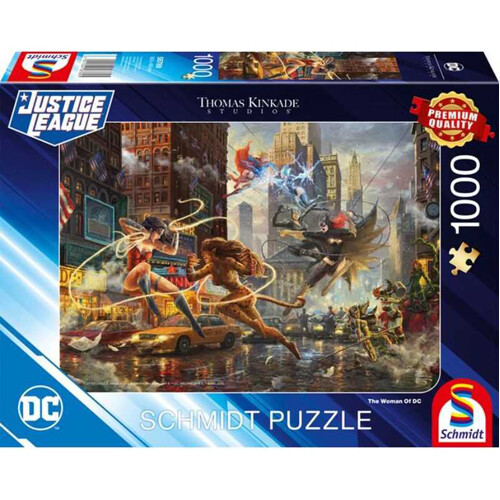 Asmodee DC: The Women of DC Puzzle - 1000 Pieces - Board Game