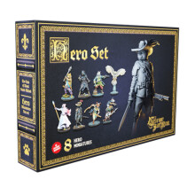 The Cats of Mont Saint Michel Hero Miniatures Set - Board Game