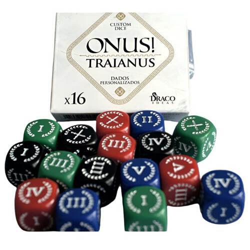 Asmodee Onus! Traianus: Dice - Board Game