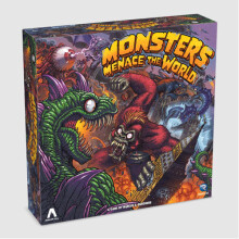 Monsters Menace The World - Board Game