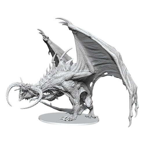 Asmodee Diabolic Dragon Boxed Unpainted Miniature: Pathfinder Deep Cuts - Board Game