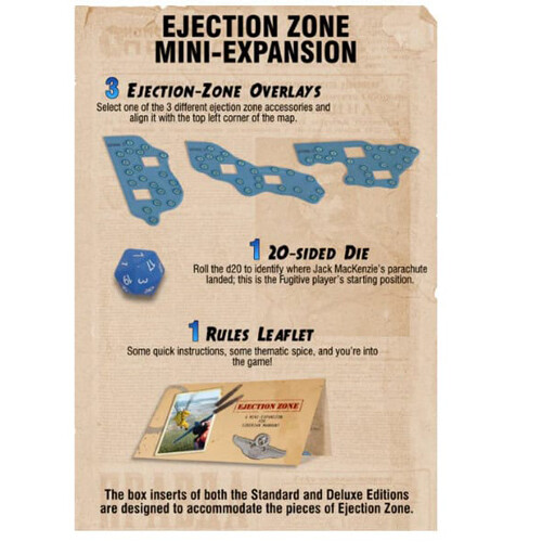 Asmodee Siberian Manhunt Ejection Zone - Board Game