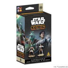 Asmodee Star Wars: Legion Anpassningsbar Jedi General och Riddare - Bordsspel, Strategispel för 2