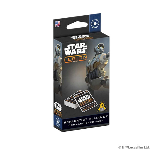 Asmodee Star Wars: Legion - Separatist Alliance Command Card Pack - Board Game