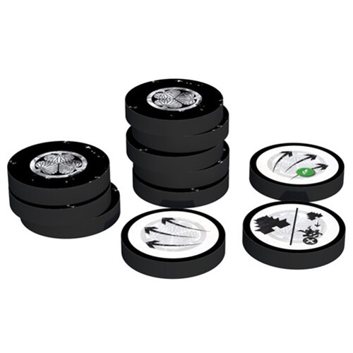 Small Samurai Empires: Tokugawa Deluxe Tokens - Board Game