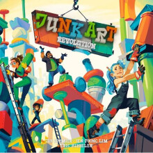 Ludonova Junk Art Revolution Juego de Mesa - Crea Esculturas Salvajes y Gana Fama Mundial