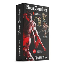 Escape from Projekt Riese: Boss Zombies Miniatures Set - Board Game