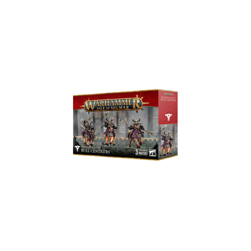 Games Workshop Helsmiths Of Hashut: Bull Centaurs - Tabletop Miniatures Wargame