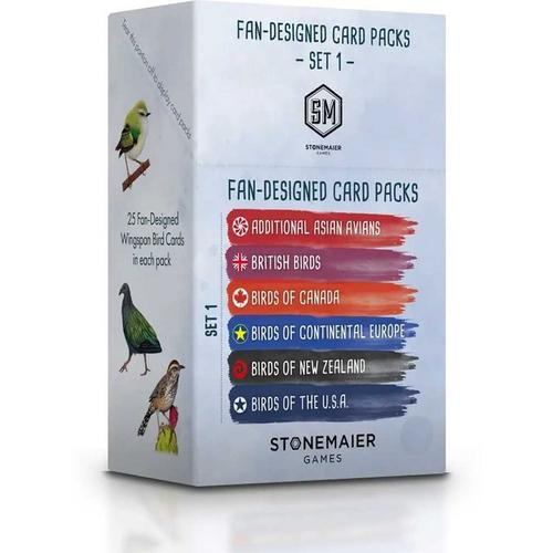 Asmodee Wingspan Fan Designed Packs - Board Game