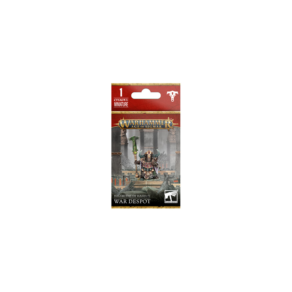 Games Workshop Helsmiths Of Hashut: War Despot - Tabletop Miniatures Wargame Dark