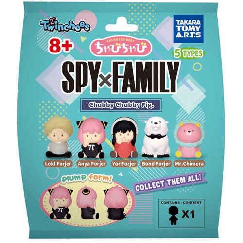 TOMY SPY X FAMILY Chubby Chubby Figures