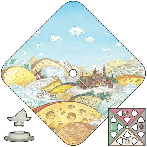 Asmodee Fromage rotating tray: Fromage Upgrade - Board Game