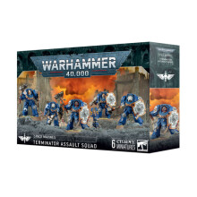 Space Marines: Terminator Assault Squad - Tabletop Miniatures Wargame