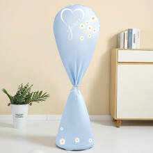 Waterproof Pedestal Fan Cover with Elastic Bottom, Child Proof Cartoon Design, Dust Prevention, Washable