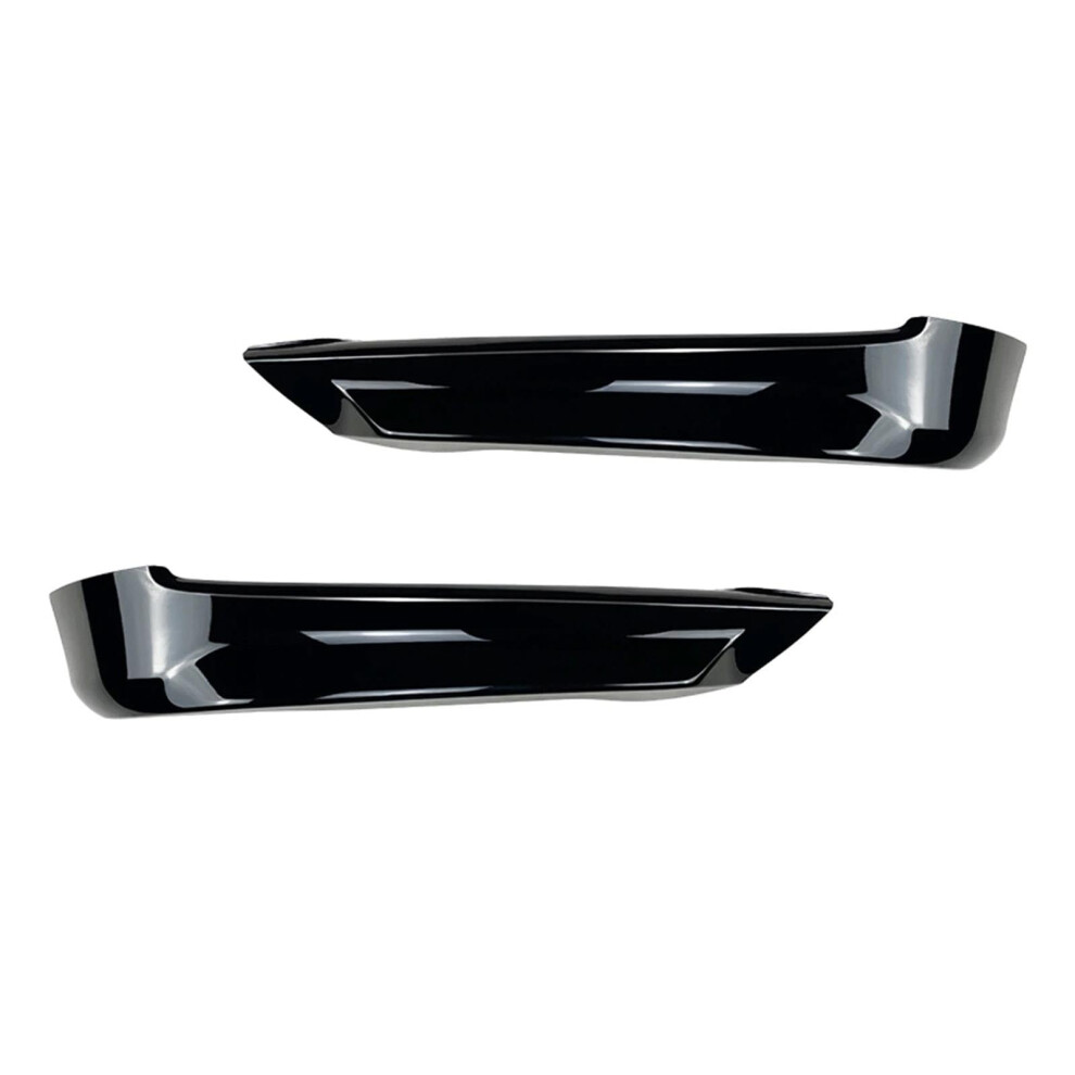 Front Lip Spoiler Splitter Trim Glossy For Bmw E90 E91 3 Series 20052008 Sedan 320I 330I Black 9199774956307