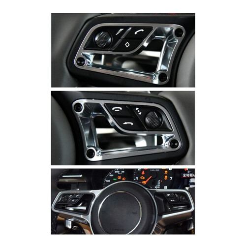 Steering Wheel Multi-Function Button Volume Adjustment Phone  for  Cayenne 15-16 for Macan 2014- Left 1