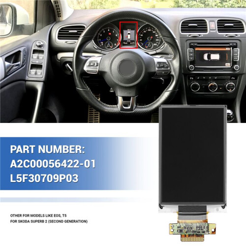 LCD Gauge Display Screen L5F30709P03 for  A1   Superb Instrument 2