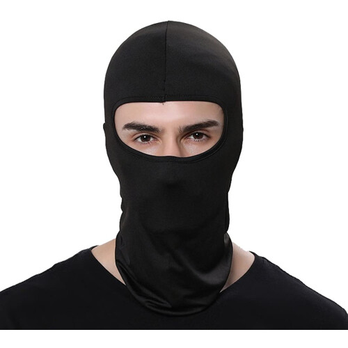 Balaclava / skimaske / MC hætte Sort 1-pack 1