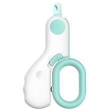 LED Illuminated Cat Nail Clippers Precision Pet Nail Trimmer With Safety Guard Quick Cut Blade Blood Line Dogs Blue